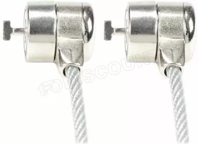 Photo de Cable Antivol à clé pour PC et portables Mobilis Corporate Twin 1,8m