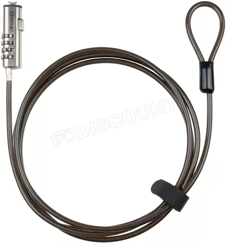 Photo de Cable Antivol à code pour PC et portables TooQ TQCLKC0035