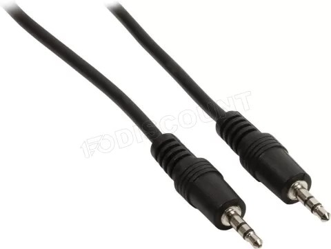 Photo de Cable Audio Jack 3"1/2 M/M 1,5m