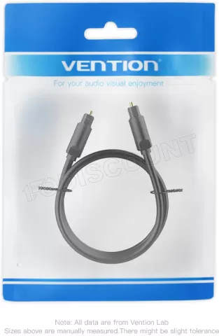Photo de Cable Audio Optique Vention 1m (noir)
