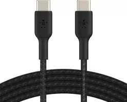 Photo de Câble Belkin BoostCharge USB-C 1m M/M 60W (Noir)