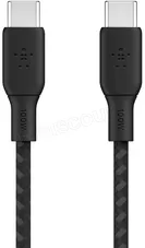 Photo de Câble Belkin BoostCharge USB-C 2m M/M 100W (Noir)