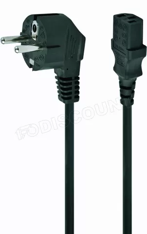 Photo de Cable d'alimentation C13 Gembird 1,8m (Noir)