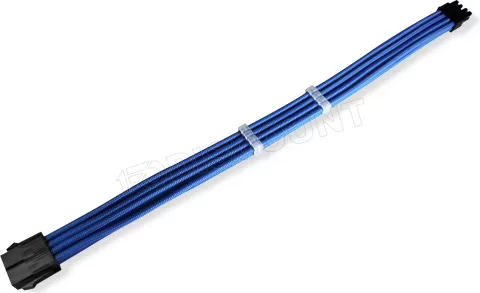 Photo de Câble d'extension (Rallonge) Xigmatek iCable VGA - 1x PCIe 6+2 pins (Bleu)