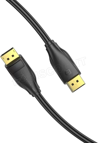 Photo de Cable DisplayPort 1.4 8K Vention 3m M/M (Noir)