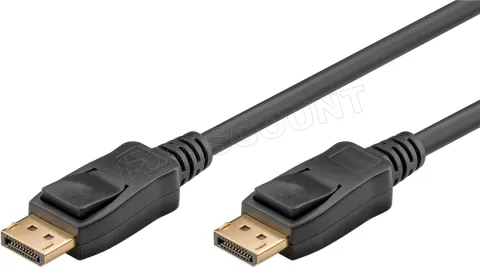 Photo de Câble DisplayPort 1.4 Goobay 2m M/M (Noir)