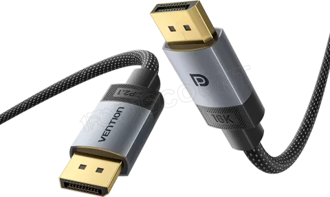 Photo de Cable DisplayPort 2.1 Vention M/M 2m (Gris)