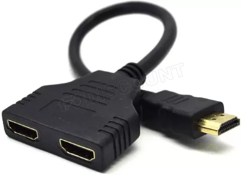 Photo de Cable Gembird HDMI vers 2x HDMI MF (Y doubleur HDMI)