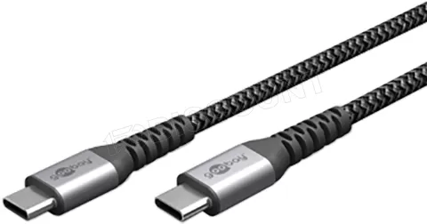 Photo de Cable Goobay USB-C M/M 0.15m 60W (Noir)