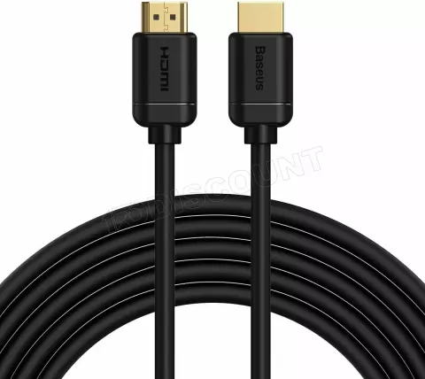 Photo de Cable HDMI 2.0 Baseus 5m M/M (Noir)