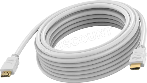 Photo de Câble HDMI 2.1 Vision 3m M/M (Blanc/Or)