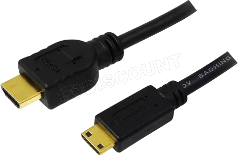 Photo de Cable LogiLink HDMI vers mini HDMI 1.5m M/M