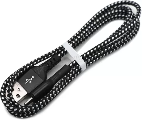 Photo de Câble Maclean Fast Charge USB 2.0 Type A/C 1m MM (Noir)
