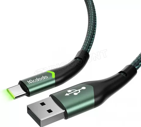 Photo de Câble Mcdodo USB-A/C 1m M/M (Vert)