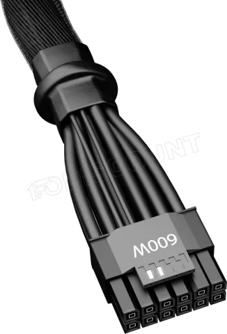 Photo de Cable modulaire be quiet! 12VHPWR - 1x PCIe 12+4 pins (Noir)