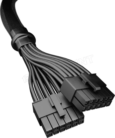 Photo de Cable modulaire be quiet! 12VHPWR - 1x PCIe 12+4 pins (Noir)