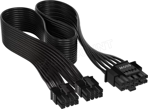 Photo de Cable modulaire Corsair 12VHPWR - 1x PCIe 12+4 pins (Noir)