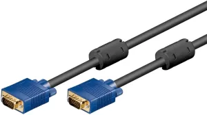 Photo de Cable S-VGA Goobay 1,80m M/M (Noir)