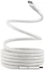 Photo de Câble T'nB USB-C 1,5m M/M aimanté (Blanc)