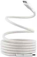 Photo de Câble T'nB USB-C 1,5m M/M aimanté (Blanc)