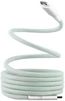 Photo de Câble T'nB USB-C 1,5m M/M aimanté (Vert)