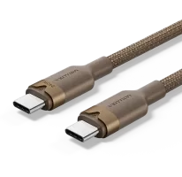 Photo de Cable Vention USB-C M/M 1m 240W (Marron)