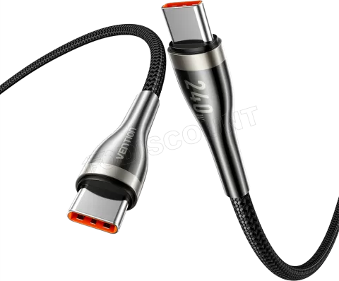 Photo de Cable Vention USB-C M/M 2m 240W (Noir)