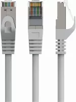 Photo de Câble/Cordon réseau CableXpert RJ45 Catégorie 6 FTP (F/UTP) Droit 1m (Gris)