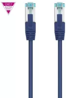 Photo de Câble/Cordon réseau RJ45 Nanocable Catégorie 7 S-FTP (S/FTP) Droit 2m (Bleu)