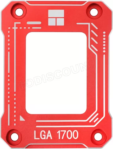 Photo de Cadre de fixation CPU Thermalright LGA 1700-BCF Contact Frame pour Socket 1700 (Rouge)