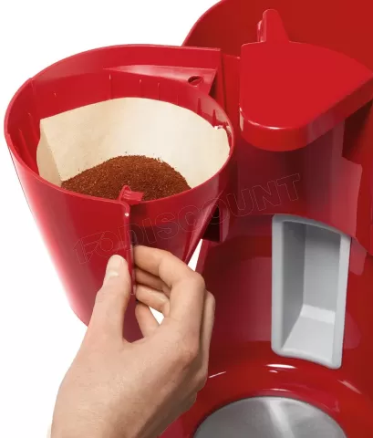 Photo de Cafetière Bosch TKA3A034 (Rouge)