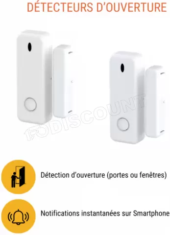 Photo de Caméra IP intérieur  Konyks Pack Sécurité KO338690 (Blanc)