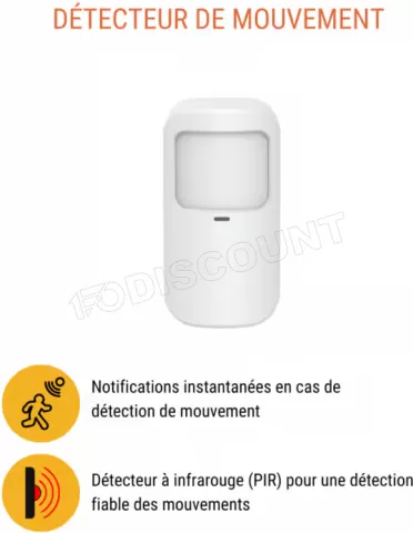 Photo de Caméra IP intérieur  Konyks Pack Sécurité KO338690 (Blanc)