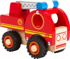 Photo de Camion de pompiers en bois 13cm