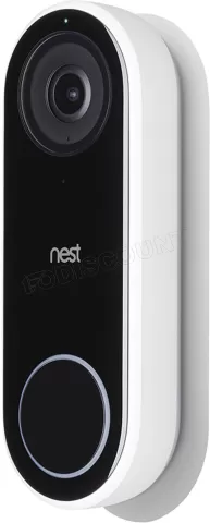 Photo de Carillon/Sonnette vidéo connectée Nest Hello (Noir)