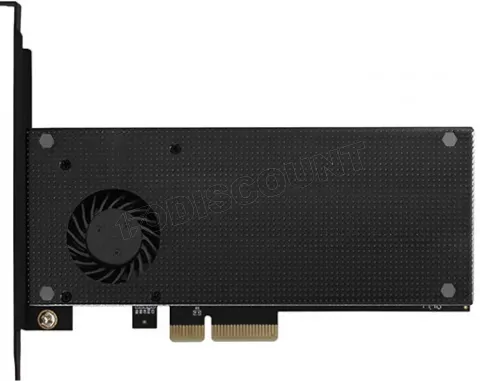 Photo de Carte Controleur PCIe 4.0 16x Axagon PCEM2-DC pour S-ATA/NVMe M.2