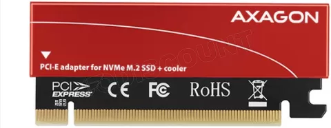 Photo de Carte Controleur PCIe 4.0 16x Axagon PCEM2-S pour NVMe M.2