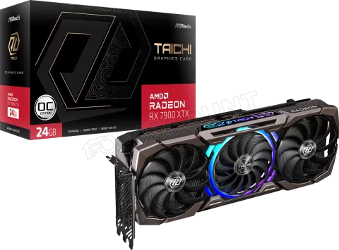 Photo de Carte Graphique AMD ASRock Radeon RX 7900 XTX Taichi OC 24Go