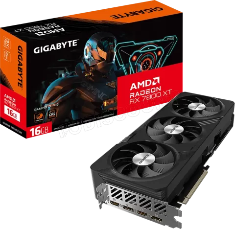 Photo de Carte Graphique AMD Gigabyte Radeon RX 7800 XT Gaming OC 16Go