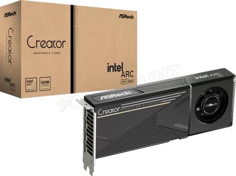 Photo de Carte Graphique ASRock Intel Arc Pro B65 Creator 32Go