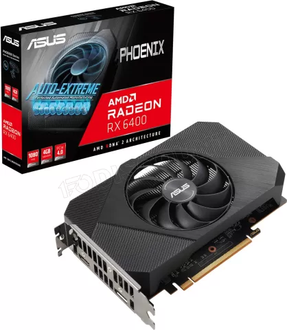 Photo de Carte Graphique Asus AMD Radeon RX 6400 Phoenix 4Go