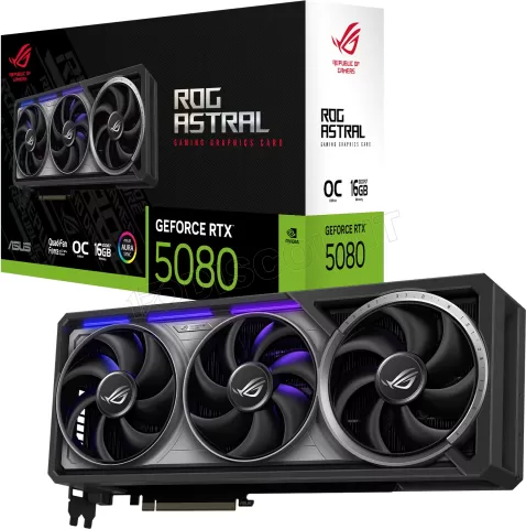 Photo de Carte Graphique Asus GeForce RTX 5080 Rog Astral OC