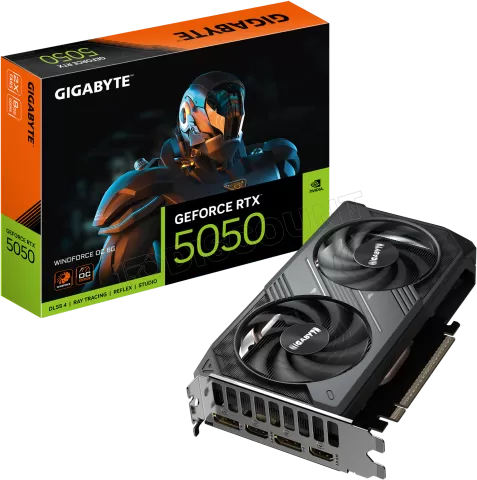 Photo de Carte Graphique Gigabyte GeForce RTX 5050 Windforce OC