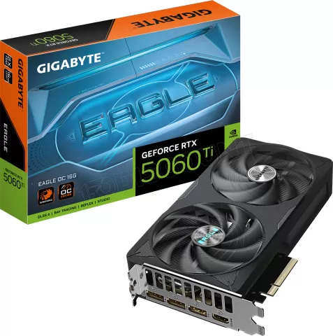 Photo de Carte Graphique Gigabyte GeForce RTX 5060 Ti Eagle OC 16Go