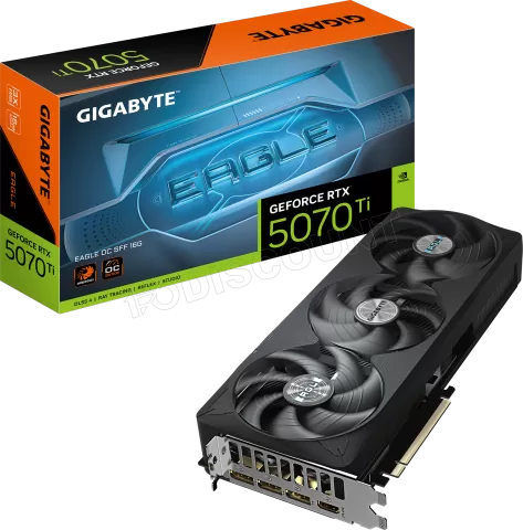 Photo de Carte Graphique Gigabyte GeForce RTX 5070 Ti Eagle OC SFF