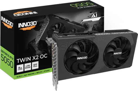 Photo de Carte Graphique Inno3D GeForce RTX 5050 Twin X2 OC