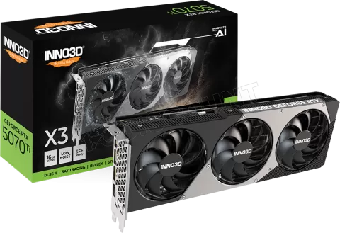 Photo de Carte Graphique Inno3D GeForce RTX 5070 Ti X3