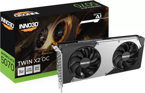 Photo de Carte Graphique Inno3D GeForce RTX 5070 Twin X2 OC