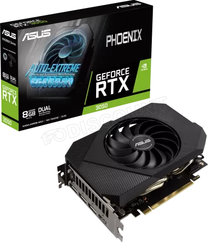 Photo de Carte Graphique Nvidia Asus GeForce RTX 3050 Phoenix LHR 8Go