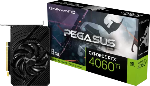 Photo de Carte Graphique Nvidia Gainward GeForce RTX 4060 Ti Pegasus 8Go Mini ITX